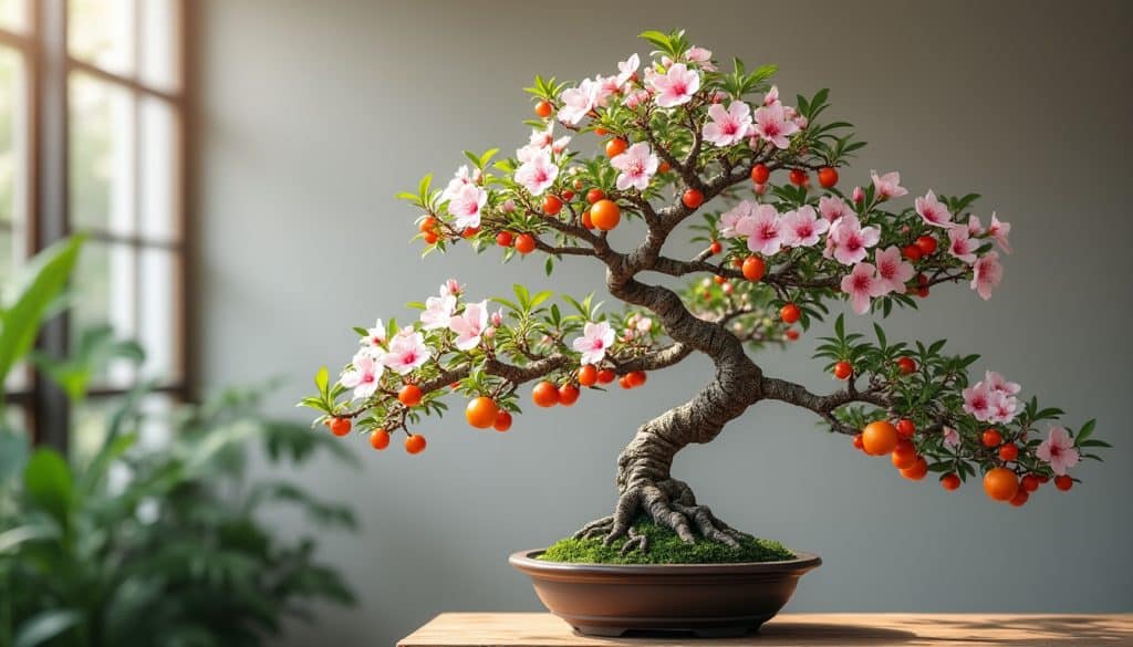 Bonsaï à fleurs ou à fruits : les particularités de culture